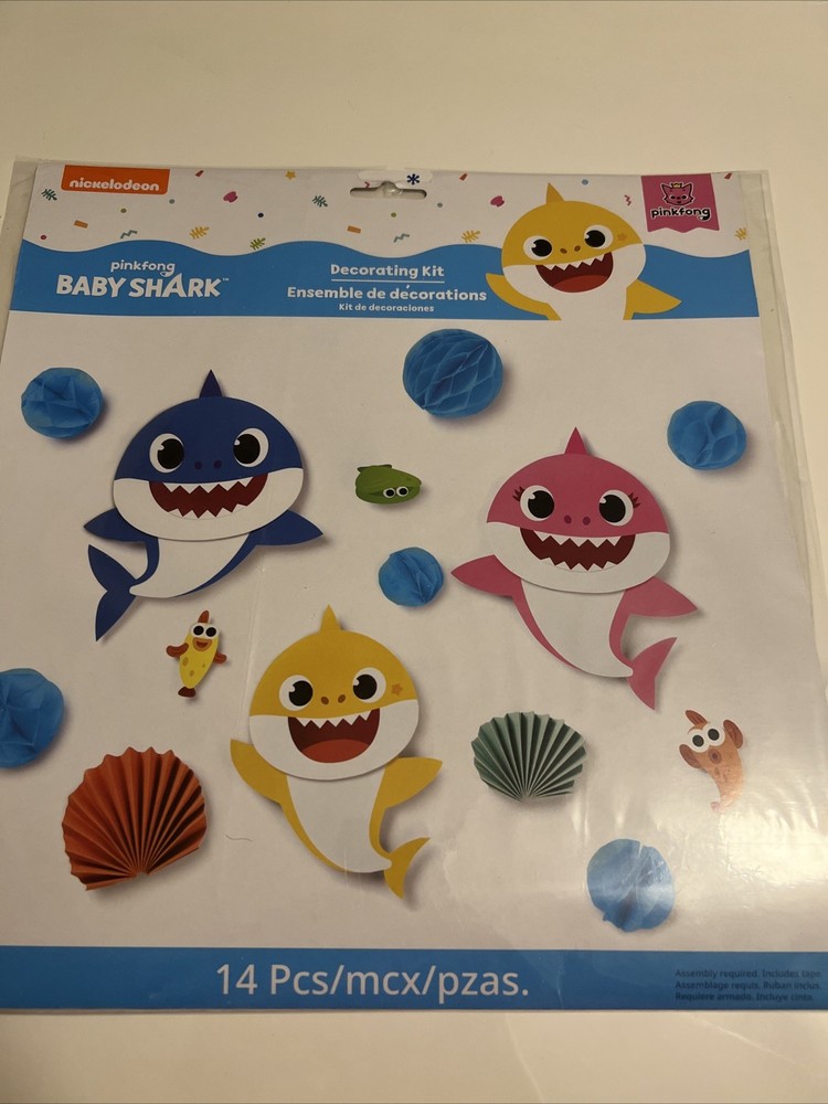 Pinkfong Baby Shark Decorating Kit