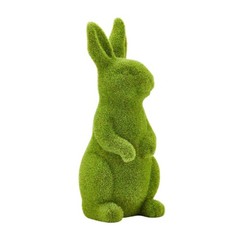 GatheringRain Easter Bunny Decorative Ornament Small 2pcs Standing+sitting