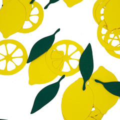 200Pcs Lemon Confetti – Lemonade Party Table Decor, Baby Shower & Bachelorette P