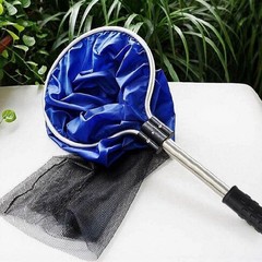 Soft Mesh Fish Net for Safe Transfer Featuring Aluminum Handle and ABS Grip