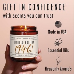 Elegant 18th Birthday Candle Gift – 9oz Soy Wax with Sparkling Berries Scent