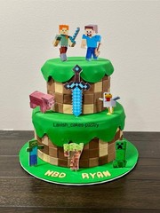 LEGO Inspired Birthday Cake – Custom Made