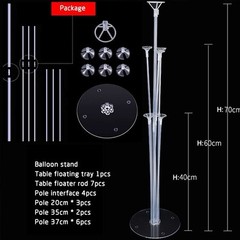 Balloon Base Stand Kit-5 pack
