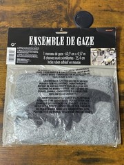 Glitter Bat & Gauze Kit Halloween Party Decorations
