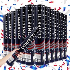 Confetti Cannon 12 Pack Multicolor Biodegradable Confetti Popper Party Confetti