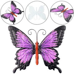 Home Wall Hanging Metal Wall Decor Garden Home Decor Large Metal Purple