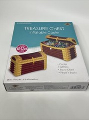 Beistle Inflatable Treasure Chest Cooler 17″ x 24″ 50988 New In Box