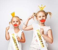 Blank Satin Sashes 2Pcs Plain Pageant Decorate Sashes for Graduation Birthday