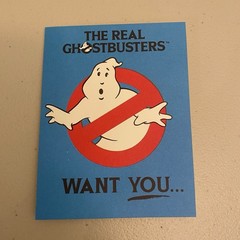 Vintage Ghostbusters 1980s Sealed Party Napkin Pack & 5 Invitations w/Envelopes