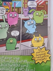 Ugly Doll Uglydoll Scene Setter Birthday Over 6ft Wall Decoration