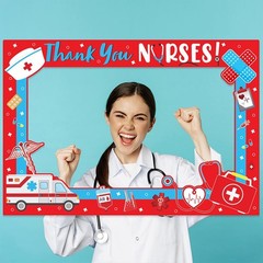 Nurses Photo Props Frame Nurse Graduation Photo Booth Props Thank You Nurse W…