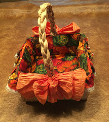 Handmade Autumn/Thanksgiving Basket