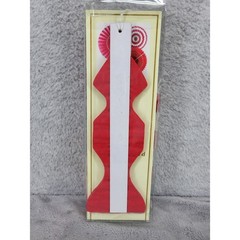 Party Fans Red White Polka Dot Foldable Handheld Celebration Decor Set