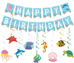 Dragonfly Happy Birthday Banner Iridescent Insect Sign Hanging Paper Birthday Pa