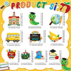 Back to School Decorations, Welcome Back to School Banner for Classroom | NO-…