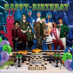 Zombies Birthday Party Decoration,Horror Party Photo Background 5 x 3 FT and …