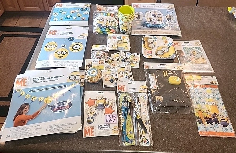 Minions Despicable Me Birthday Decorations
