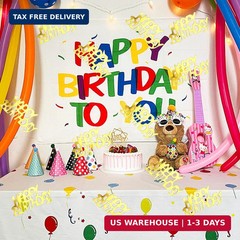 Happy Birthday Gold Confetti for Table – Party Decoration Supplies, Perfect for