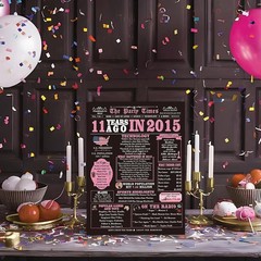 11th Birthday Decorations for Girls 11 Year Old Girl Birthday Gifts Banner