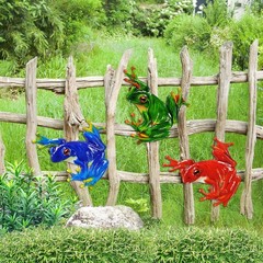 John’s Studio Metal Frog Wall Decor Outdoor Garden Hanging Art Sculptures Hom…