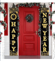 KatchOn, XtraLarge Happy New Year Banner – 72×12 Inch | New Years