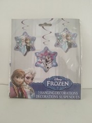 Disney Frozen 3 Hanging Decorations Limited Edition