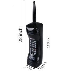 3 Pieces Inflatable Mobile Phone Inflatable 80’s Retro Mobile Phone for Party…