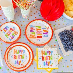 275 PC Colorful Party Decorations for Boy, Girl- Rainbow Party Supplies, Happ…