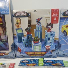 Ultimate Spider Man Marvel Hallmark Birthday Supply Bundle 2013