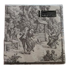 Tablestyle «House Party» Toile tissue Paper napkins 20 ct 3 ply Wedding Party