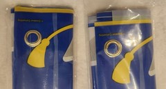 2 Banners «Congratulations Grad!» 20 in. x 60 in Reusable w/Grommet Holes NEW
