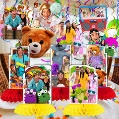 Danny Lets Go! TABLE DISPLAY SUPPLIES Cupcake Cake TOpper party decoration