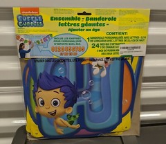 Nickelodeon Bubble Guppies Birthday Party Jumbo Letter Banner Kit NEW Add An Age