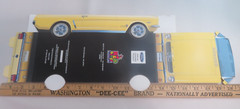 7 Kid Stuff Marketing Cardboard Classic Chevy Bel Air, Ford Mustang, Thunderbird