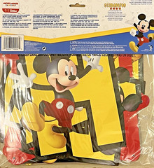 Disney Junior Mickey Mouse JUMBO Happy Birthday Letter Banner Kit Children NEW