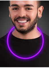 22 inch Lumistick Glow Necklace Purple 50 count New