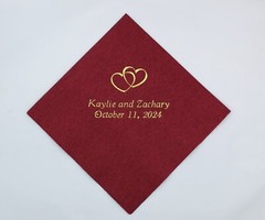 75 personalized beverage napkins baby shower birthday wedding graduation