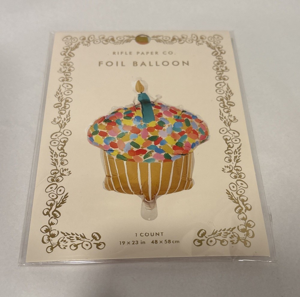 Rifle Paper Co. Foil Party Balloon 🎈 1 Count 19×23” Self-sealing
