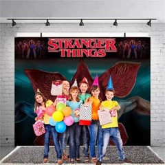 Strange Thing Party Supplies Birthday Decoration Backdrop Banner Poster 7x5ft