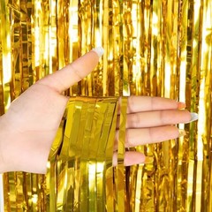 1M-3M Foil Fringe Tinsel Shimmer Curtain Door Wedding Birthday Party DECORATIONS