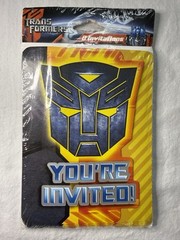 Ultimate Vintage Transformers Party Pack Party Supplies New In Package