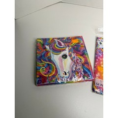 NEW Vintage Deadstock Lisa Frank Unicorn Party Decor Birthday Banner Napkins