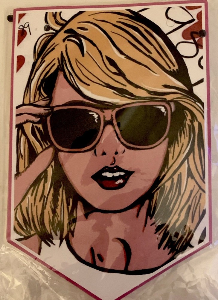 Taylor Swift Party Decor Foil Ceiling Swirls Princess Swifties Party Pack