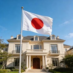 ese Flag, Flag of 3×5 Ft – Polyester Lightweight Flags with 2 Brass 1 Pc Japan