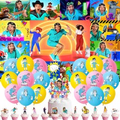 Danny Party Supplies Birthday Decor Set Balloons Cake Toppers Banner