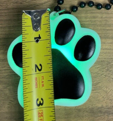 Dog Pawprint Light Necklace Multi-Color Stroller Hanging LED NEW-See Video