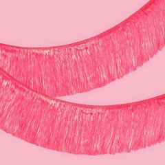 , Pink Iridescent Fringe Banner – 5 Ft. | Bachelorette Party Decorations, Bir…