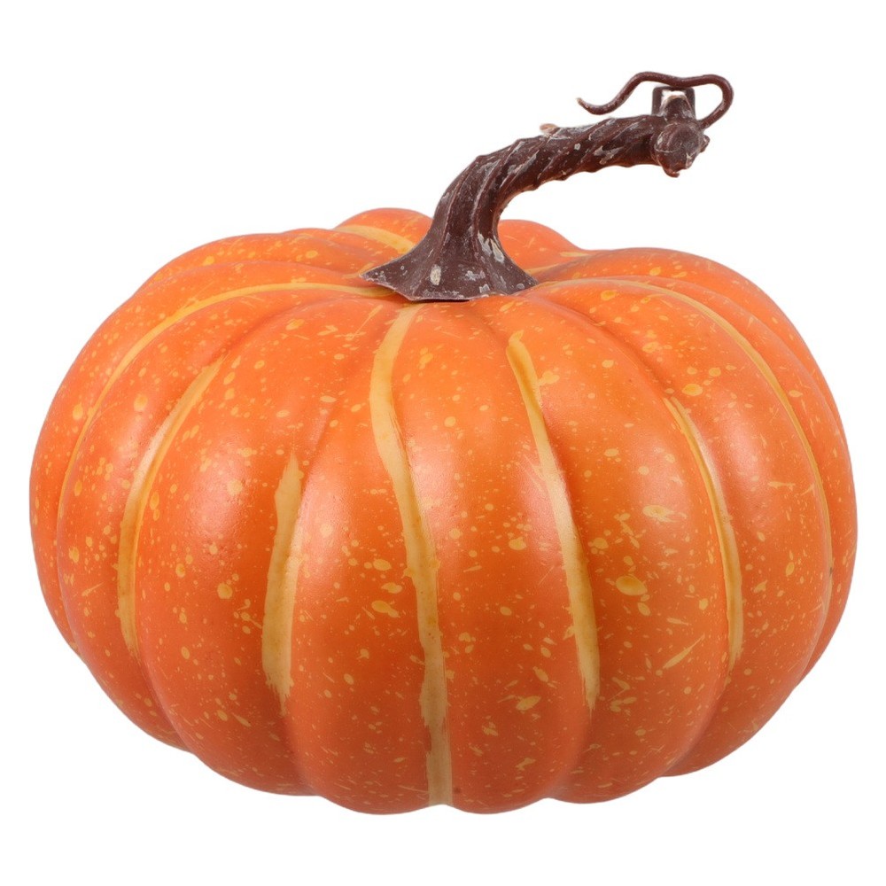 Faux Pumpkins Outdoor Decor Autumn Thanksgiving Decorations Fall