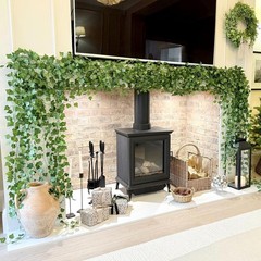 14 Pack 98Ft Artificial Ivy Garland,Ivy Garland Fake Vines UV Resistant Green