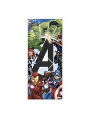 1 ct. – Plastic Avengers Birthday Door Wall Poster measures 5ft x 2.25ft NEW